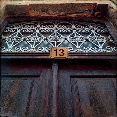 house number 13 in Rethymno Crete