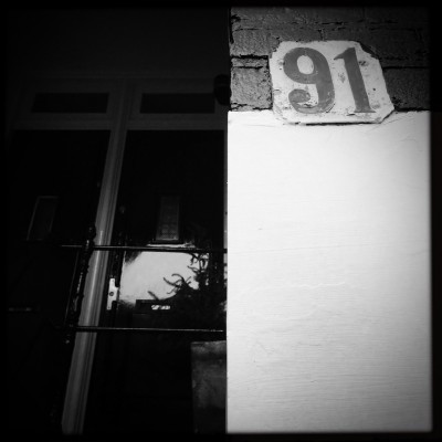 house number 91 in Amsterdam